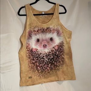 Cheeky hedgehog tank top